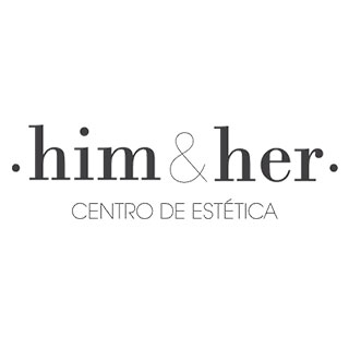 him and her logo